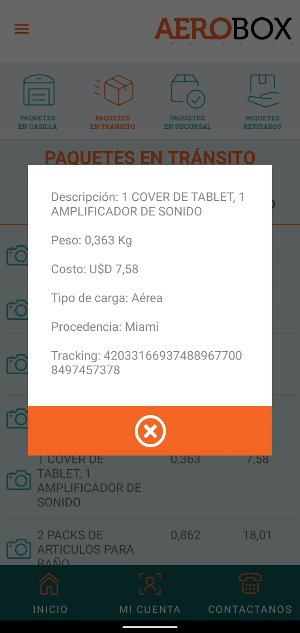 Aerobox Paraguay Screenshot 3
