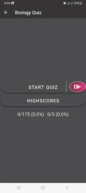 Biology grade 11th quiz Screenshot 3