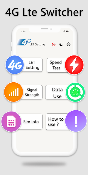 4G LTE only: Network Analyzer Screenshot 0