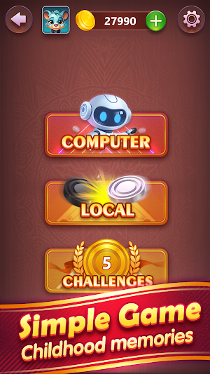 Carrom Plus-Disc Board Game Screenshot 3