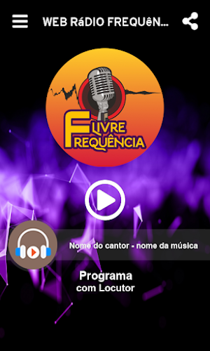 Web Rádio Frequência Livre Screenshot 1