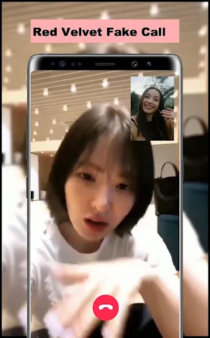 Redvelvet Fake Call Screenshot 1