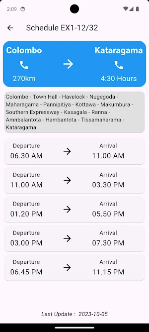 Highway Bus Sri Lanka Screenshot 2