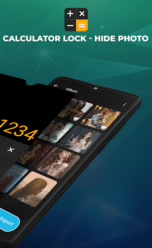 Calculator Lock - Hide Photo Screenshot 1
