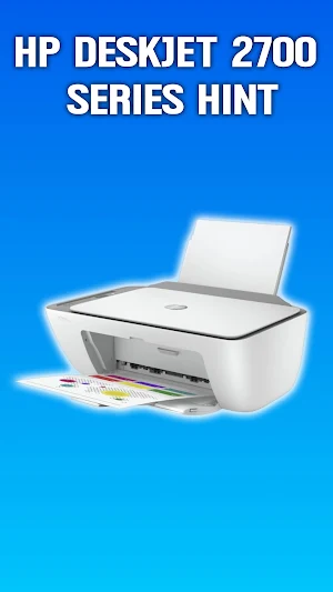 HP DeskJet 2700 Series Hint Screenshot 1