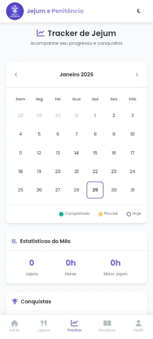Jejum e Penitência Screenshot 2