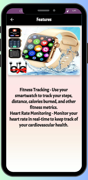 Guziava Smart Watch Guide Screenshot 2