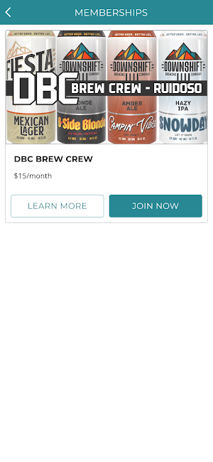 Downshift Brewing Company Screenshot 1