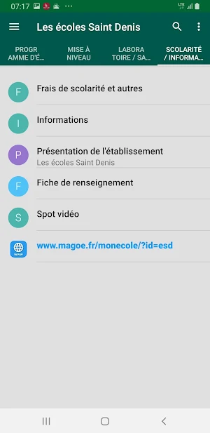 Les Ecoles Saint Denis screenshot 2