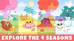 4 Seasons Games for Toddler 2+ Screenshot 0