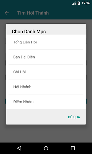 Danh Bạ Hội Thánh Screenshot 2
