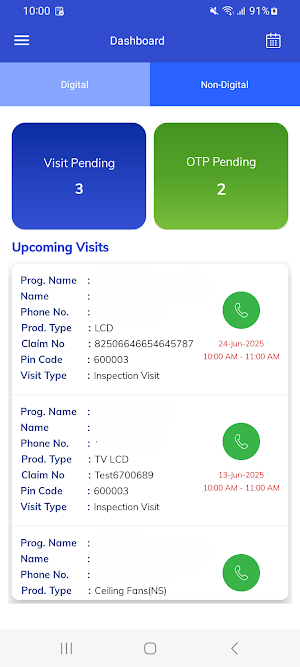 Serv Insur Field Service Screenshot 3