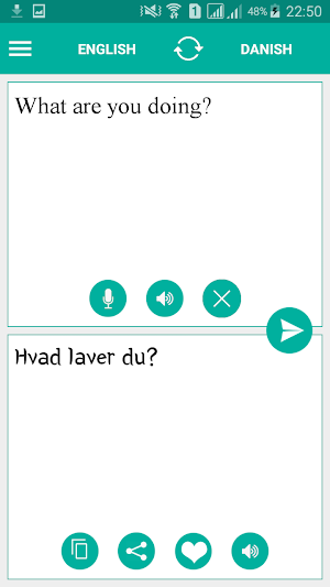 Danish English Translator Screenshot 0