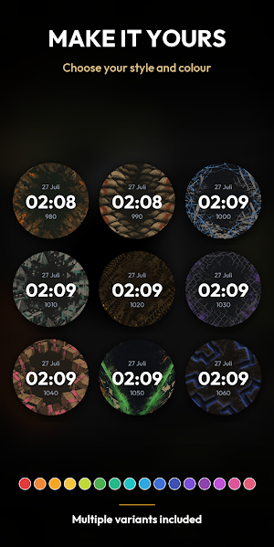 Front – Tactical Watch Face Screenshot 1