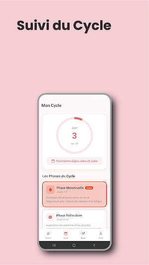 Alim Cycle - Cycle & Nutrition Screenshot 2