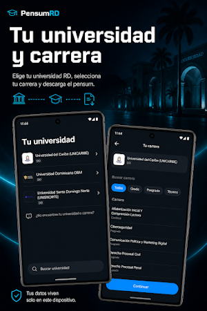 PensumRD: pensum universitario Screenshot 0