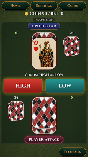 Classic Simple High & Low Screenshot 0