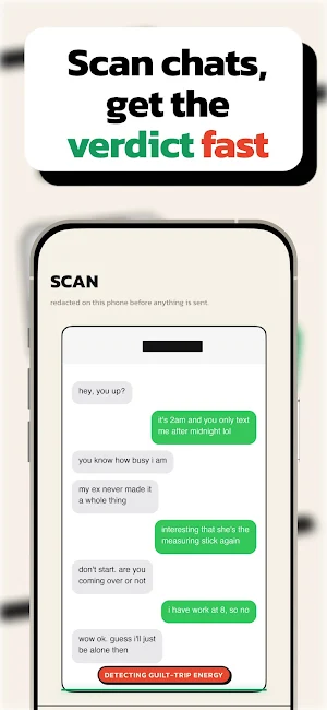 Red Flag Green Flag Analyzer Screenshot 3