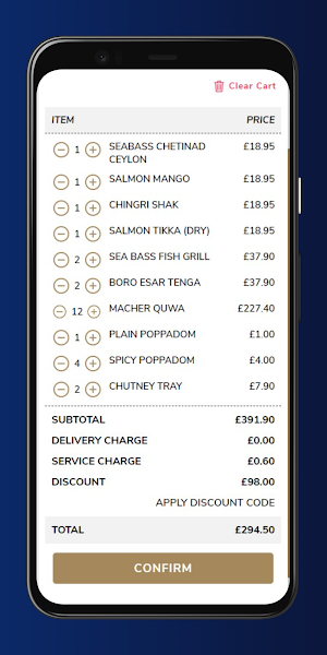 Lounge India Chelmsford Screenshot 3