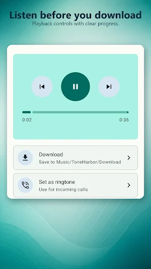 ToneHarbor: Ringtones & Sounds Screenshot 2