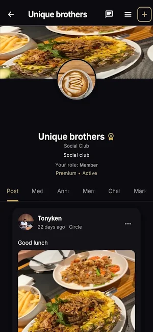 Circle Clubs Screenshot 1