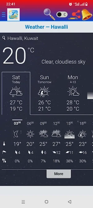 Kuwait Weather – 7 Days Screenshot 2