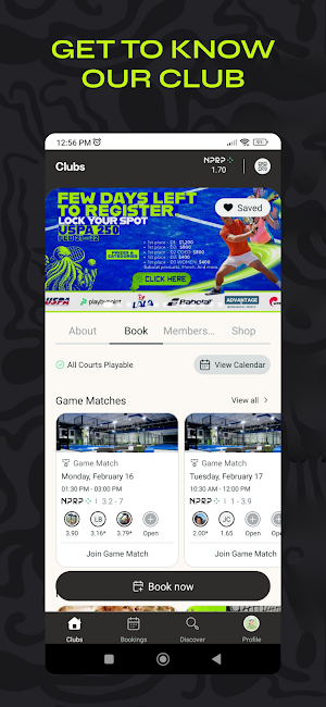 Kraken Padel Screenshot 1