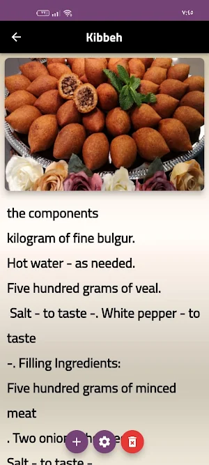 oriental recipes Screenshot 1