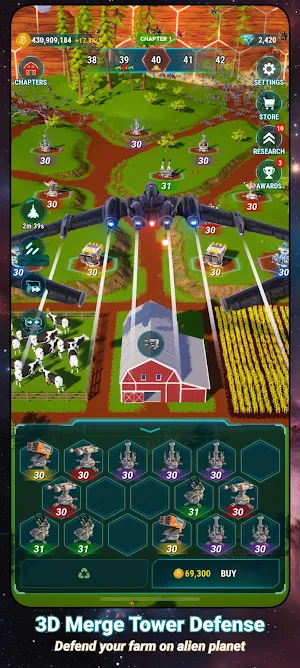 Star Farm: Merge Tower Defense Screenshot 0
