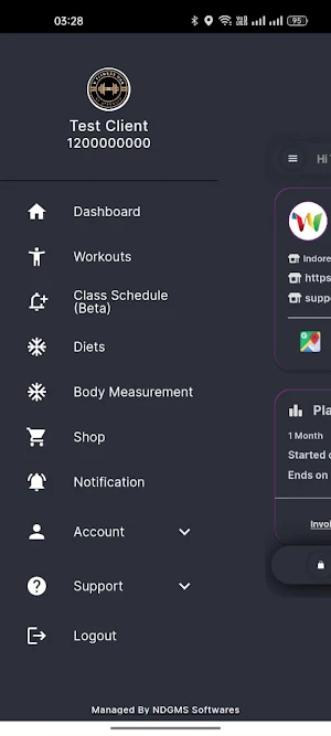 V FITNESS HUB Screenshot 2