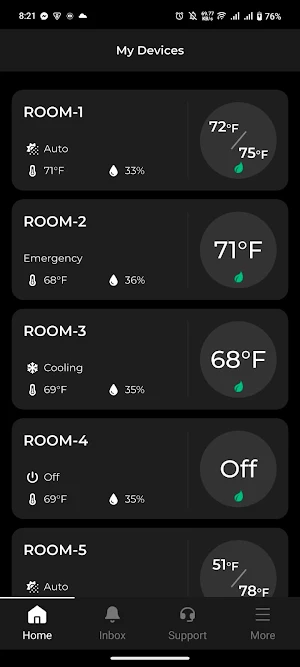 Cozy Thermostat Screenshot 0