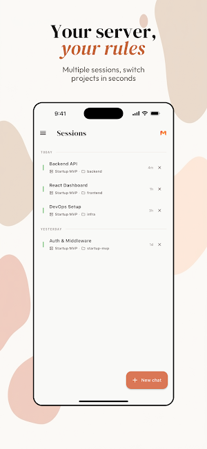 Maude - AI Coding Agent & SSH Screenshot 2