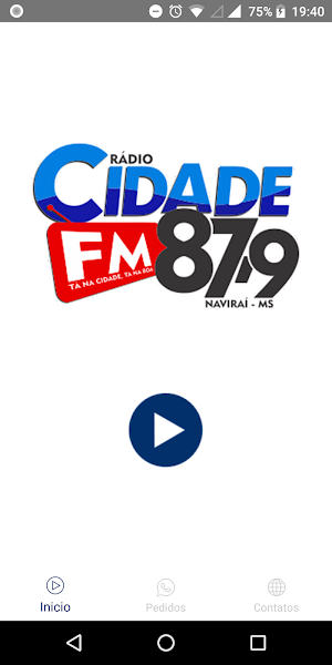Cidade FM Naviraí Screenshot 0