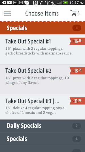 Village Pizza SC Screenshot 2