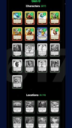 BGMC Trading Cards Screenshot 2