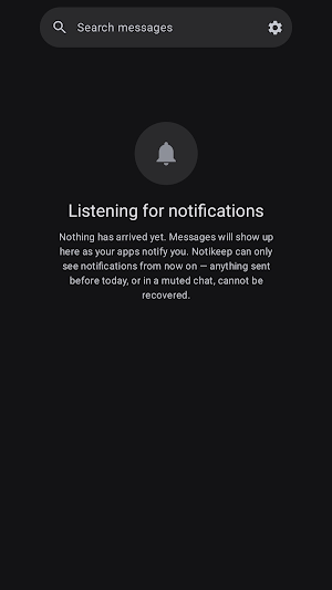 Kepta - Message Archive Screenshot 2