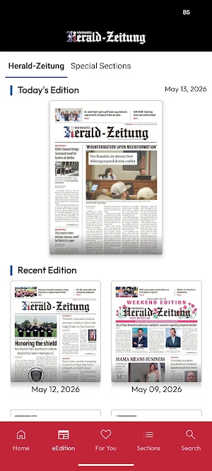 New Braunfels Herald-Zeitung Screenshot 3
