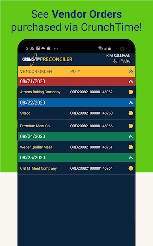 CrunchTime! Reconciler Screenshot 0