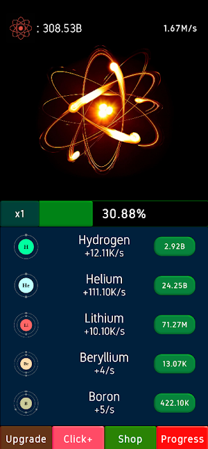 Atom Idle: Incremental Clicker Screenshot 0
