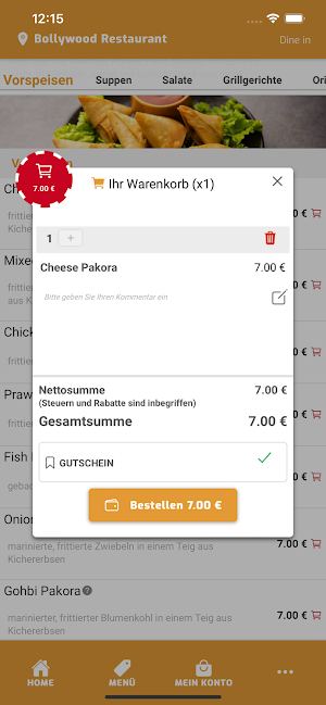 Bollywood Restaurant Bottrop Screenshot 3