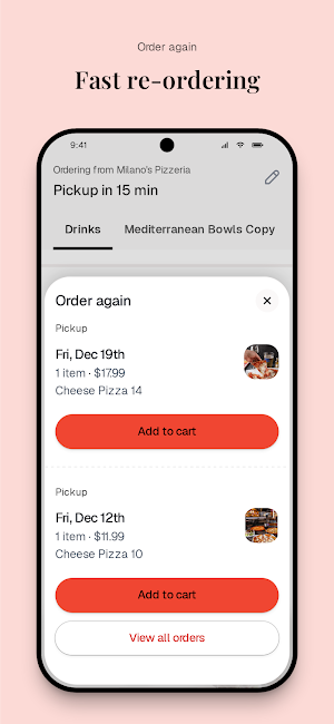 Milano's Pizzeria Screenshot 3