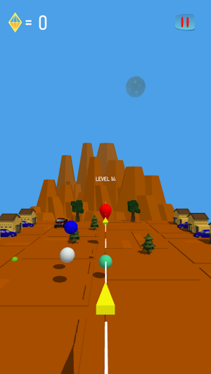 Red Balloon 3D | Bubble Shooter 3D Screenshot 2