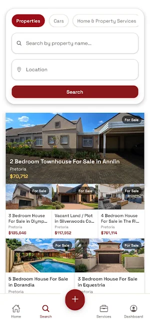 Afrirentals Screenshot 0