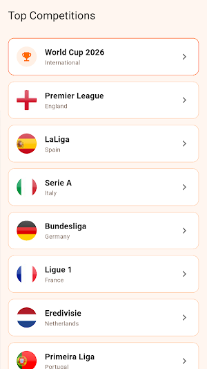 America TV Go - Live Scores Screenshot 1