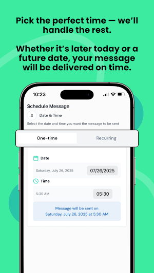 Chatmaid Schedule Screenshot 2
