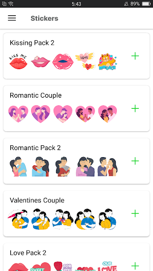 Love Stickers - WASticker Screenshot 1