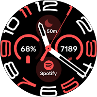 Stretched time -  Watchface