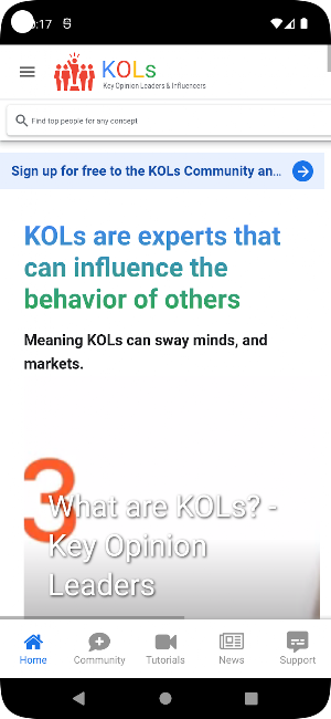 KOLs Screenshot 0