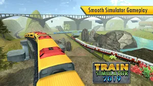 Train simulator 2019 - original free game Screenshot 1