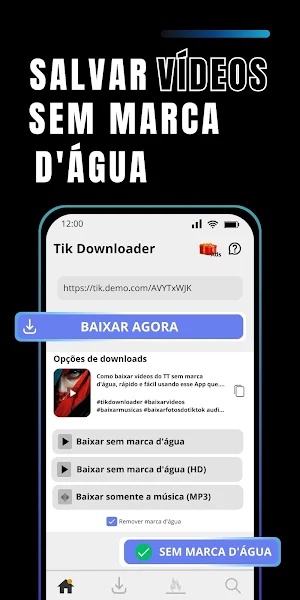 Tik - Video Downloader for TT Screenshot 0